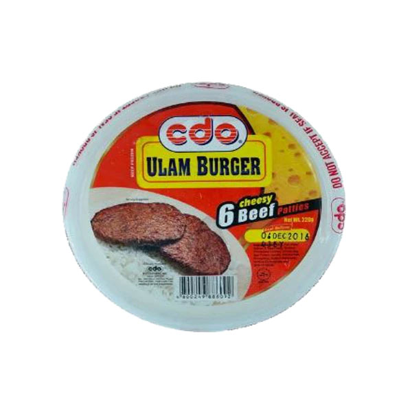 CDO Chs Burger Patties 228g