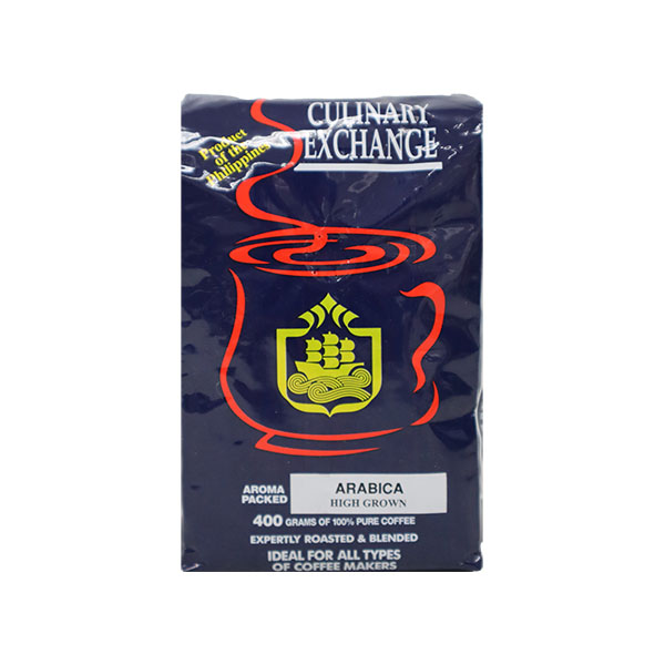 Culinary Exchange Arabica High Grown Ground Coffee 400g