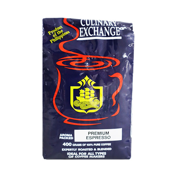 The Culinary Exchange Premium Espresso Ground Coffee 400g