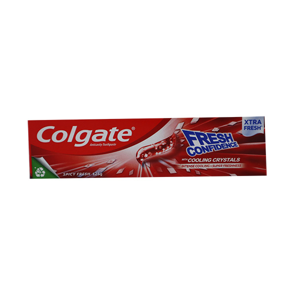 Colgate Fresh Confidence With Cooling Crystal 125g