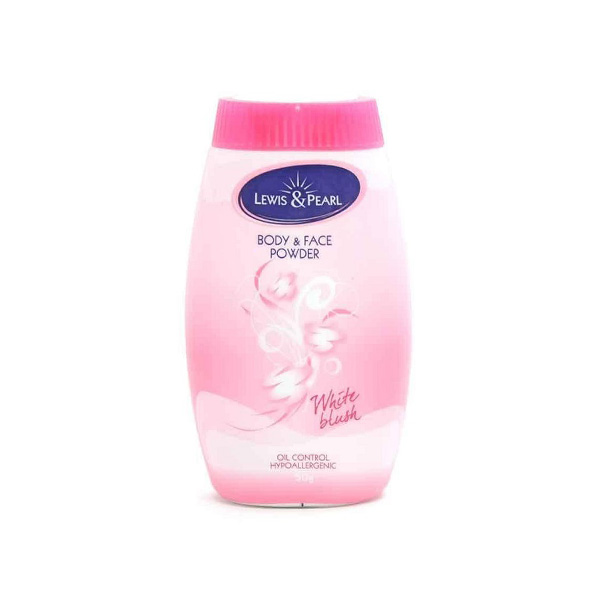 Lewis & Pearl Powder White Blush 50G