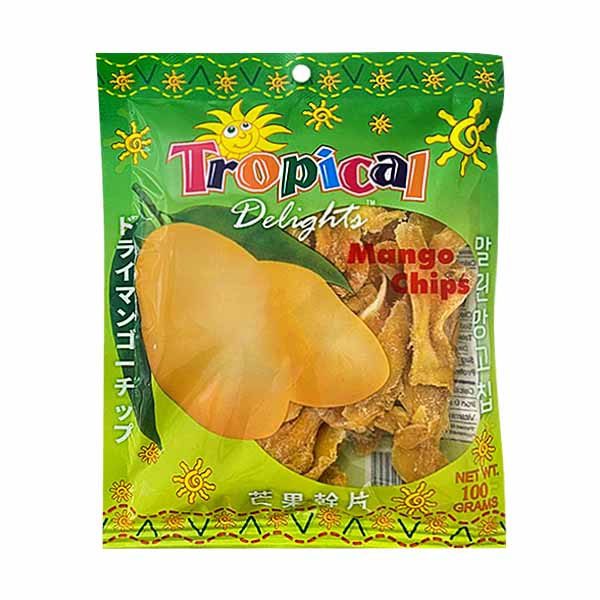 Tropical Delights Mango Chips 100g
