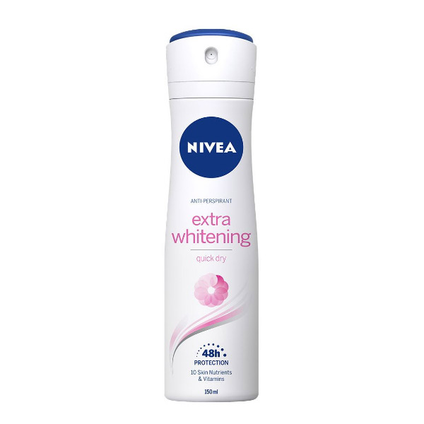 Nivea Extra Whitening Spray Aerosol 150Ml
