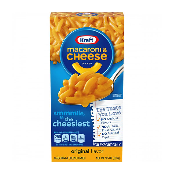 Kraft Macaroni and Cheese Three Cheesy Dinner 7.2oz