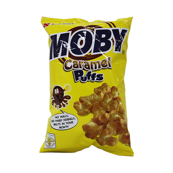 Moby Caramel Puffs 60g