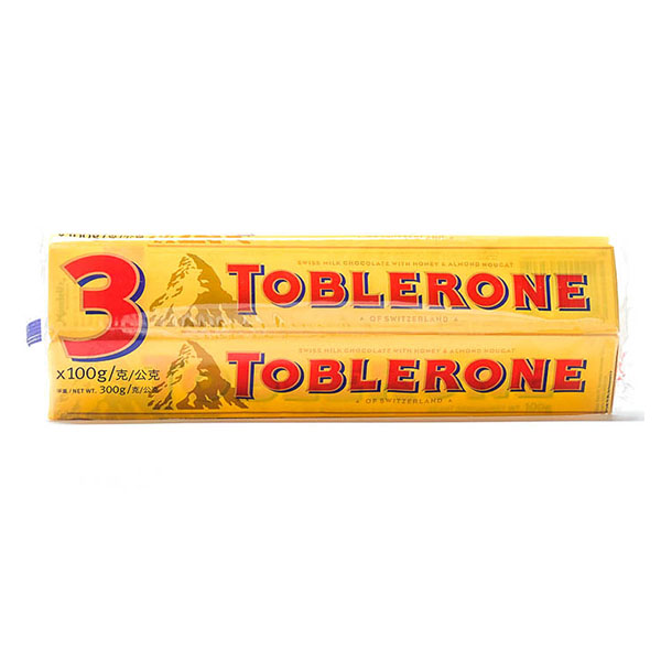 Toblerone Milk Chocolate Multipack 3 x 100g
