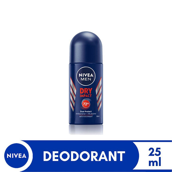 Nivea For Men Dry Impact Dual Protect 25ml