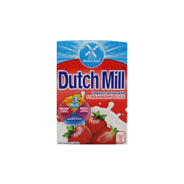 Dutch Mill Yoghurt Drink With Strawberry Juice 90ml