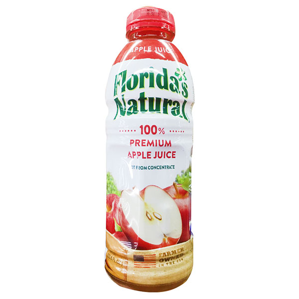 Florida's 100% Natural Apple Juice 1L