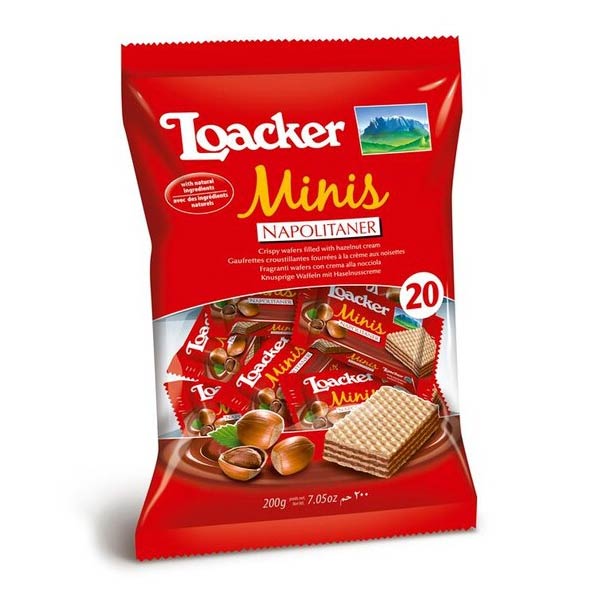 Loacker Minis Napolitaner 200G