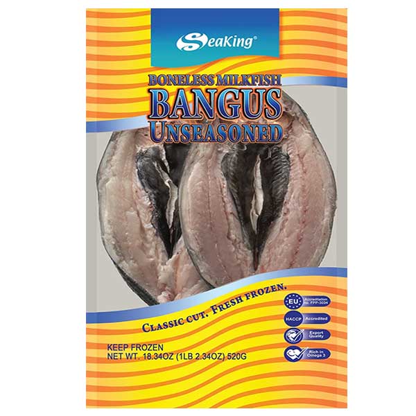 Seaking Bangus Unseasoned 520G