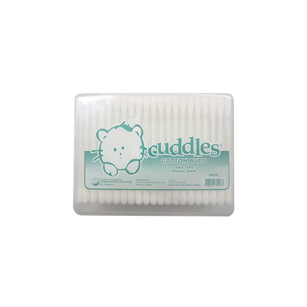 Cuddles Cotton Buds Plastic Stem 440 Tips