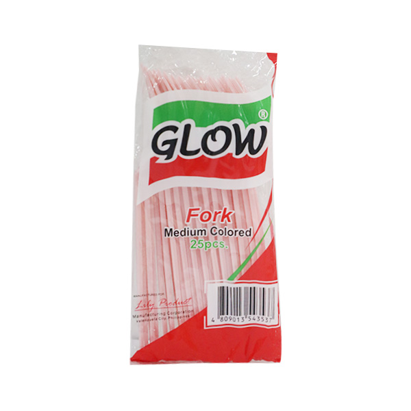 Glow Color Fork Medium 100 x 25's