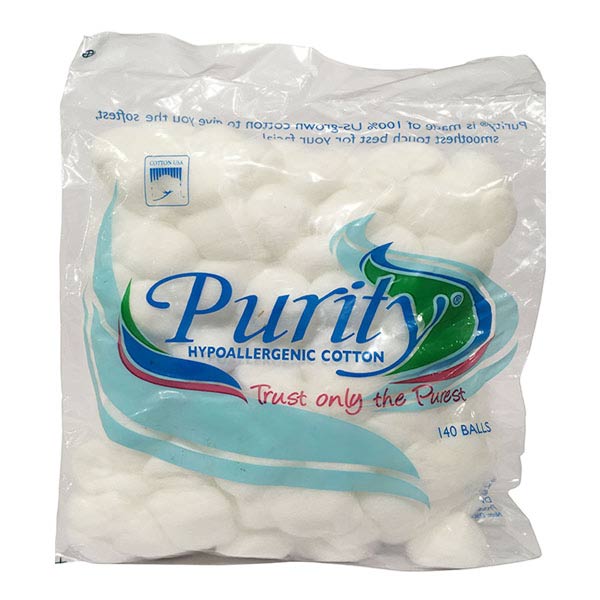 Purity Cotton Balls 45g