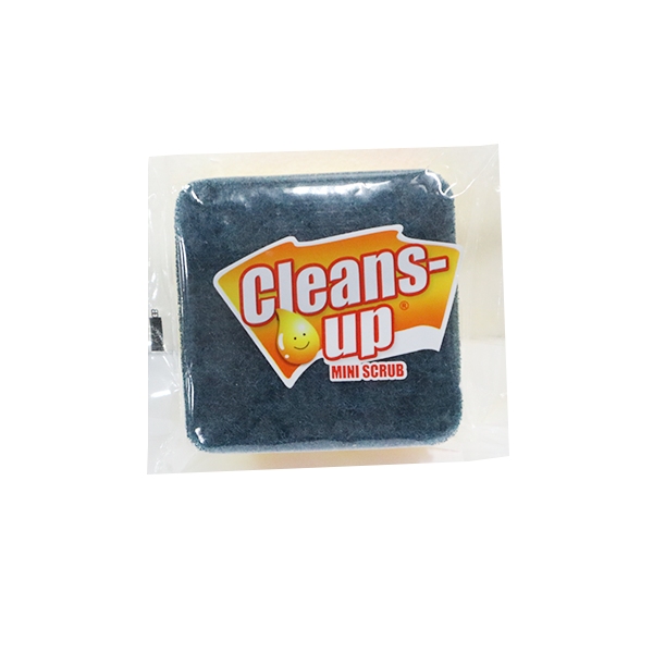 Cleans Up Mini Scrub