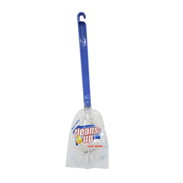 Cleans-Up Toilet Brush