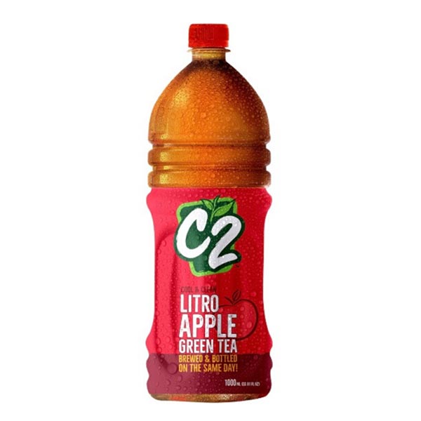 C2 Green Tea Apple 1L