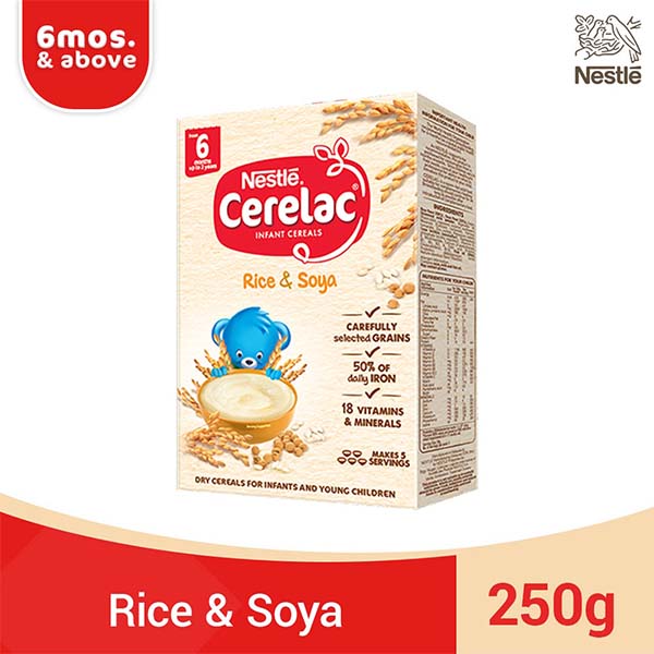 Cerelac Rice And Soya 250g