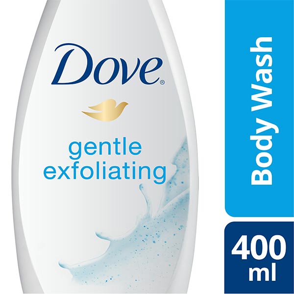 Dove Gentle Exfoliating Nourishing Body Wash 400ml