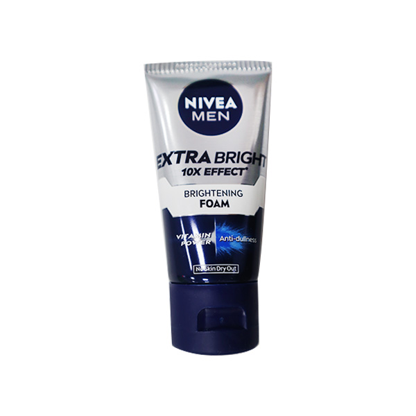 Nivea For Men Extra Whitening Pore Minimiser Facial Foam 50g