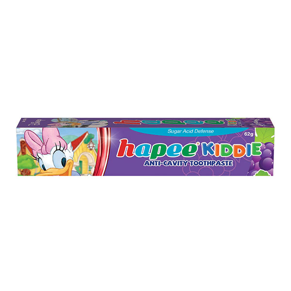 Hapee Kiddie Anti-Cavity Toothpaste Juicy Grape 50ml