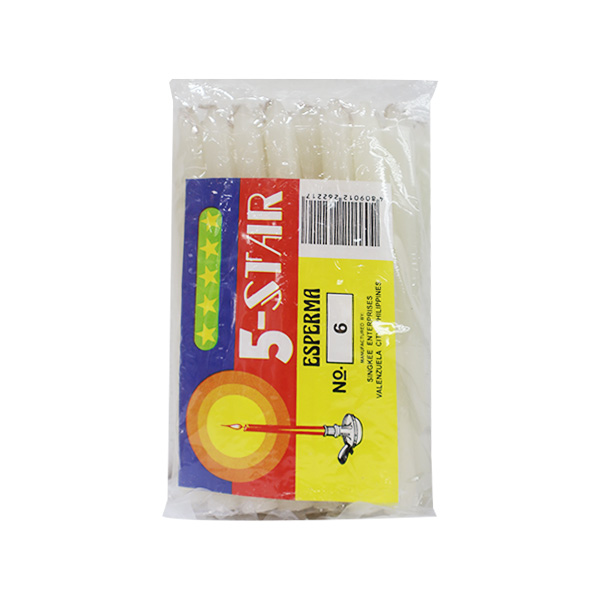 5 Star Esperma Candle #6 25s