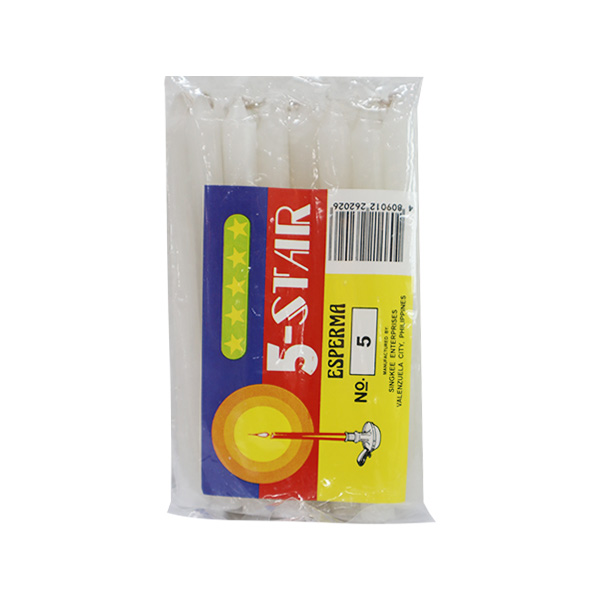 5 Star Esperma Candle #5 20s