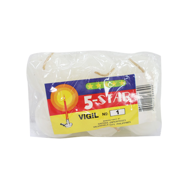 5 Star Vigil Candles #1 6s
