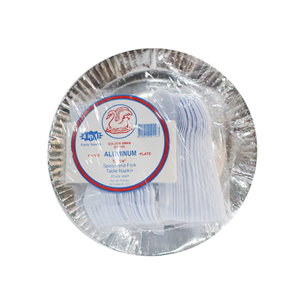 Golden Swan Paper Plate Needs 4+1 10/20s/10