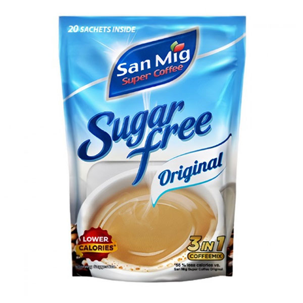 San Mig Coffee 3-in-1 Sugar Free Original 20's x 7g