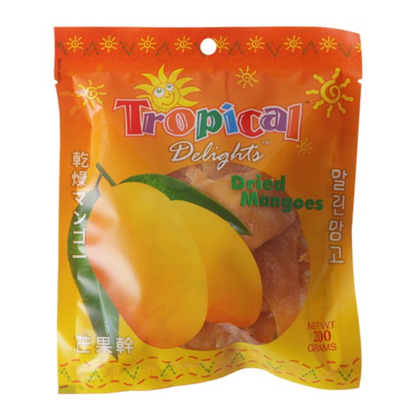 Tropical Delights Dried Mango 200g