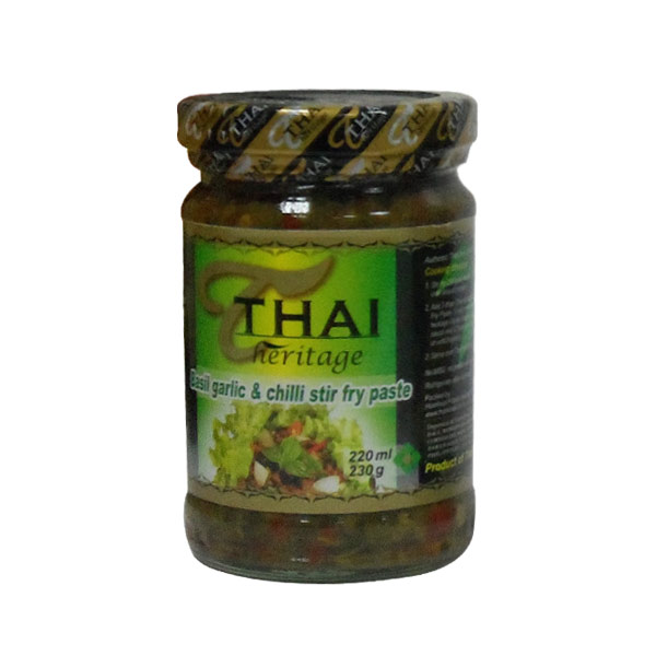 Thai Heritage Basil Garlic&Chili 12/220ml
