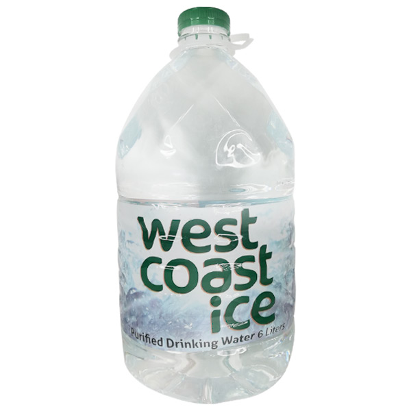 West Coast Ice Purified Water 6L