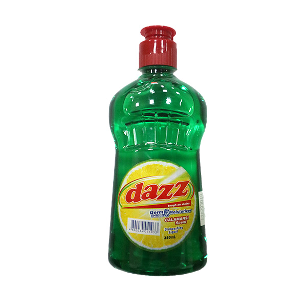Dazz Dishwashing Liquid Calamansi 24 × 250ml