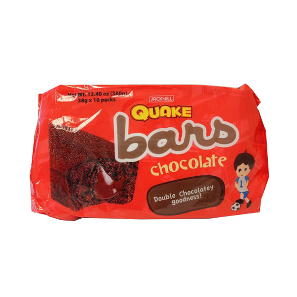 Quake Bars Chocolate 38g