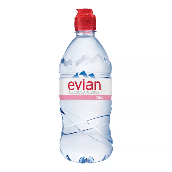 Evian Natural Mineral Water 750ml