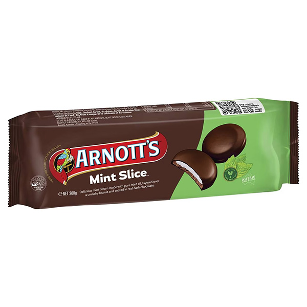 Arnott's Slice Mint Choco 200g