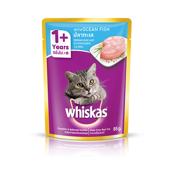 Whiskas Pouch Ocean Fish 85G