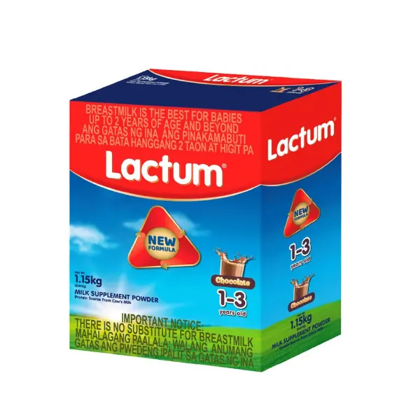 Lactum 1–3 Years Chocolate Milk Powder 575g