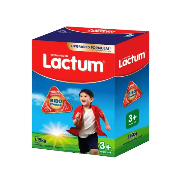 Lactum 3+ Vanilla Milk Powder 575g (6x2 Bib)