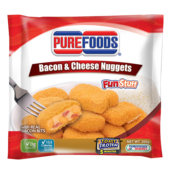 Purefoods Stuffed Nuggets Bacon & Cheese 200g