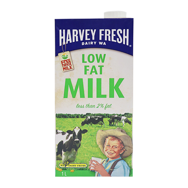 Harvey Fresh Low Fat Milk 1L
