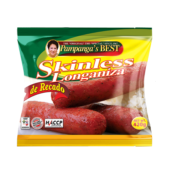 Pampanga'S Best Skinless Longaniza 430G
