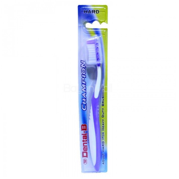 Dental B Champion Adult Hard Toothbrush