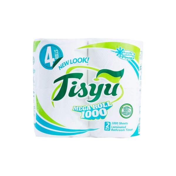 Tisyu Bathroom Tissue 3N1 2Ply 4 Rolls