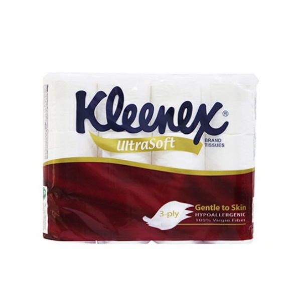 Kleenex Ultra Soft 3-Ply 12 Rolls