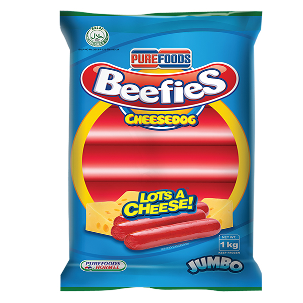 Purefoods Beefies Lots A Cheesedog Jumbo 1Kg