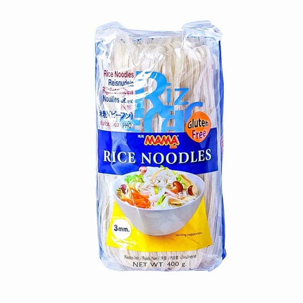 Mama Rice Noodles Medium 3mm 400g