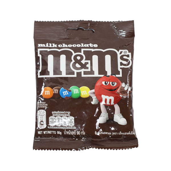 M&M's Milk Chocolate Peg Pack 12x90g