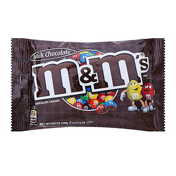 M&M's Milk Chocolate Share Bag 200g